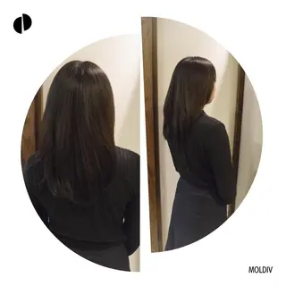 セミロング カラー ✨縮毛矯正✨髪質改善 ナカシマ ユミのヘアスタイル