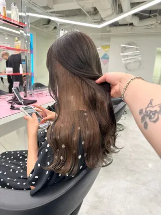 ロング カラー ヘアアレンジ メンズ 🌈トレンドヘア 🌈WATARU🌈のヘアスタイル