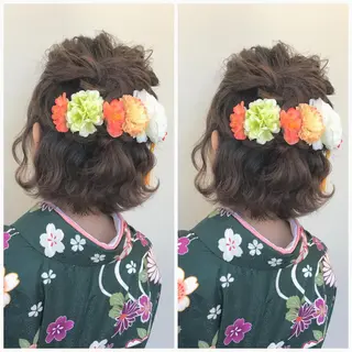 ヘアアレンジ 顔まわり‎🤍小顔 カット🤍みさきのヘアスタイル