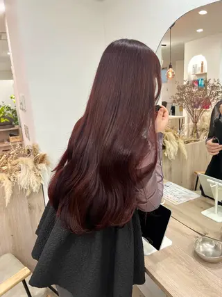 ロング カラー TOKI mahoのヘアスタイル