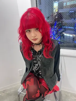 ロング euphoria新宿通り所属・新宿❤︎ yume🎀のヘアスタイル