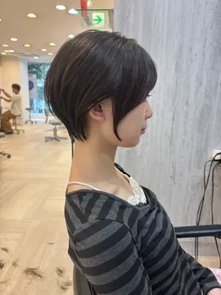 ショート Gardenhair 小笠原篤矢ショートのヘアスタイル