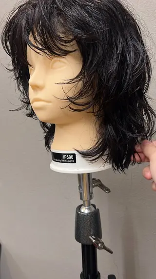 ミディアム パーマ ...alley/Dreap所属・Alley Takutoのヘアスタイル