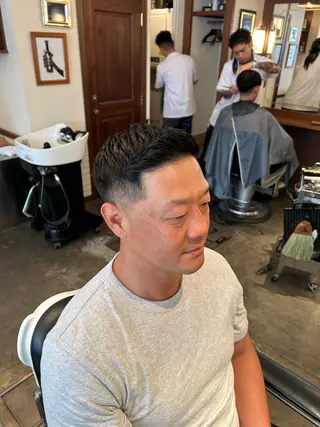 メンズ BARBERSHOP DALIE所属・滝川 大喜のヘアスタイル