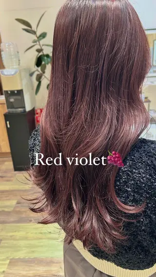 ロング カラー k-twoあべのキューズモール店所属・k-two☁あべの/ 艶感カラー/Touaのヘアスタイル