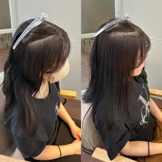 セミロング パーマ CURIO/南船場 /RIN💈🍎のヘアスタイル