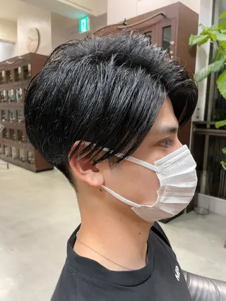 カラー メンズ メンズNO.1口コミ 高評価🟡三澤拓海✅のヘアスタイル