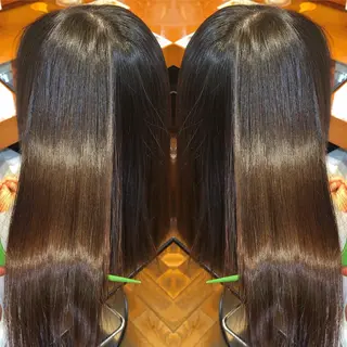 ロング パーマ 高山🐬髪質改善 池袋で縮毛矯正のヘアスタイル