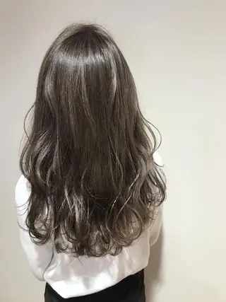 セミロング カラー パーマ カラー/髪質改善スペ シャリスト宮本　伸一のヘアスタイル