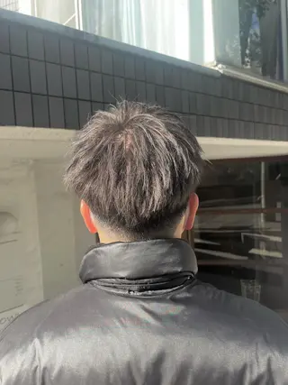 カラー メンズ FUJINO RYOのヘアスタイル