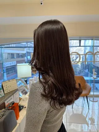 カラー 🎀ハイトーン🎀 🩶艶髪🩶YUNAのヘアスタイル