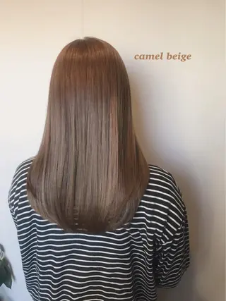 ロング カラー ヘアアレンジ topstylist 芳賀みなみのヘアスタイル