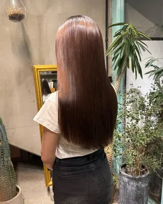 ロング amy.所属・amy.館澤 鮎奈のヘアスタイル