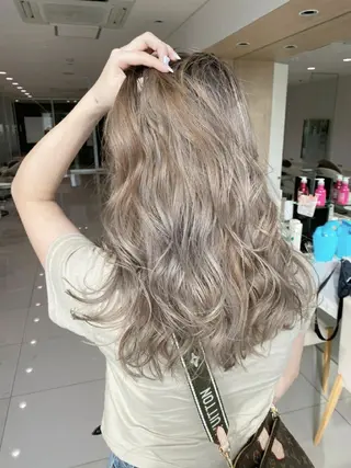 カラー 新規限定カット無料 クーポン有り【桂口】のヘアスタイル