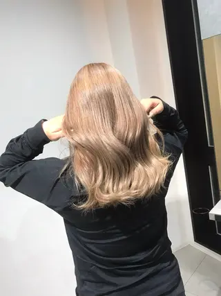 セミロング RAF TOKYO 薬院店所属・RAFTOKYO薬院 RUIのヘアスタイル