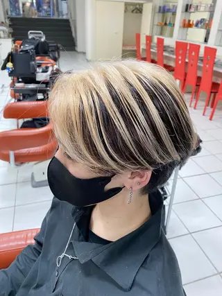 カラー メンズ tasty private garden所属・🇨🇦海外美容師 FUMA🇨🇦のヘアスタイル