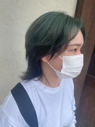 ミディアム カラー 万都里 MATSURIのヘアスタイル