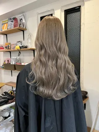 ロング カラー 艶髪カラー✨似合わせ No.1🥇渡辺康貴のヘアスタイル