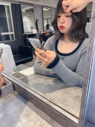 カラー TOMONA👑 GiseL梅田店のヘアスタイル