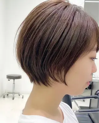 ショート カラー ヘアアレンジ 似合わせ専門美容師 なかじまのヘアスタイル
