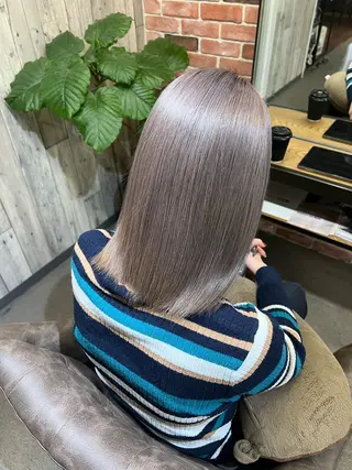 ミディアム カラー りこ (Rico)のヘアスタイル