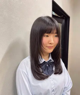 ロング 愛　莉/大阪美容室 /ケア・艶カラーのヘアスタイル