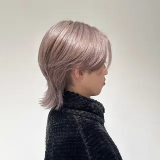 カラー メンズ ラフィス池袋所属・✨本格的韓国スタイル 特化✨ﾊﾙｶ✨️のヘアスタイル