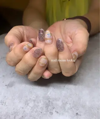 ネイル ﾈｲﾙﾙｰﾑﾘｯｶ 𝐦𝐚𝐲𝐮のネイルデザイン