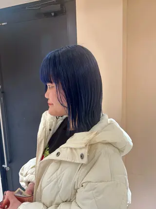 カラー miko🪽地毛風/ ハイトーン/レイヤーのヘアスタイル