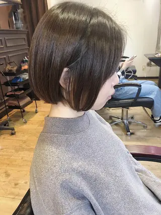 ショート カラー 艶髪/韓国レイヤー イノウエヒロキのヘアスタイル