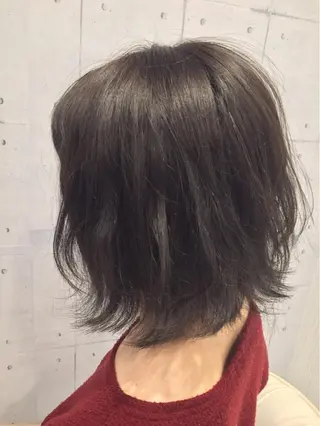 ショート カラー 韓・中華美女ヘア 🇰🇷×🇨🇳のヘアスタイル