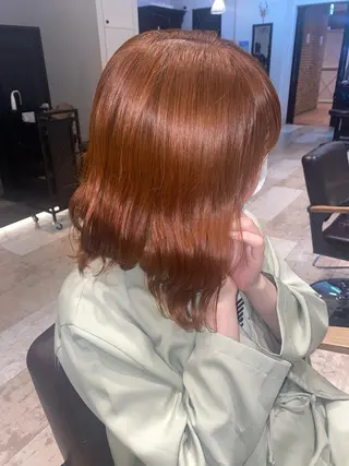 ミディアム カラー 当日予約◎ risaのヘアスタイル