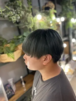 ショート カラー メンズ 溜 一太のヘアスタイル