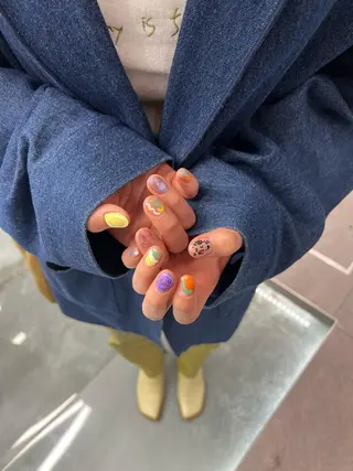 ネイル 【韓国ヘア・ネイル】 HINATA🍒のネイルデザイン