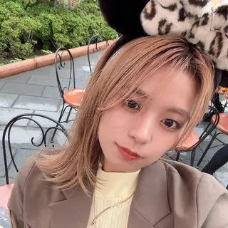 ミディアム カラー 🌈透明感カラー/レ イヤー/Nana🌈のヘアスタイル