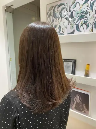 ミディアム カラー 🫶MIYAZATO RAN🫶のヘアスタイル