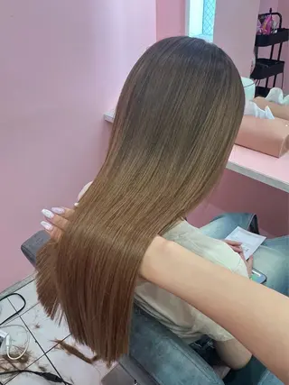ロング シーズン エクステ/大阪梅田駅のヘアスタイル