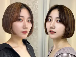 ショート カラー 池袋/似合わせ/縮毛 髪質改善【ugen】のヘアスタイル