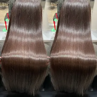 ロング 髪質改善×透明感× 艶髪🥀HIYORIのヘアスタイル