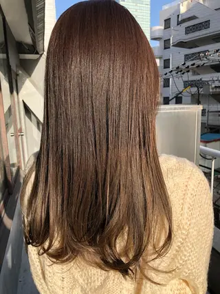 ロング カラー Gardenhair 小笠原篤矢ショートのヘアスタイル