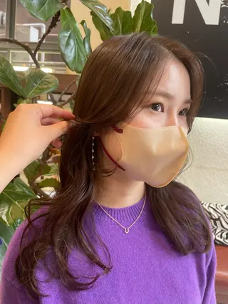 ロング AFFECTiONERY所属・miyabu momokaのマツエク・マツパデザイン