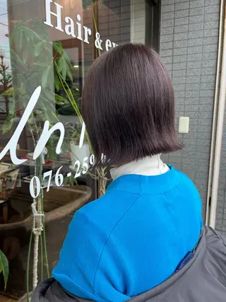 ショート Un Fleur所属・立野 希沙のヘアスタイル