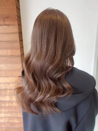 ロング カラー ヘアアレンジ SAKURA 🌸 七隈/モデル募集中のヘアスタイル