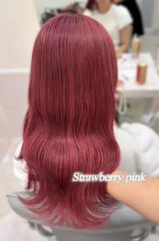 ロング カラー 松村 知佳のヘアスタイル