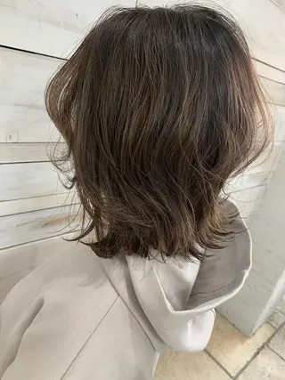 ショート カラー 店長✂︎森 彩奈のヘアスタイル