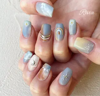 ネイル revia所属・ERI Nailistのネイルデザイン