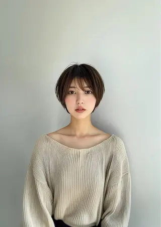 ショート nex the salon coall所属・🫧似合わせショート イシダ🫧のヘアスタイル