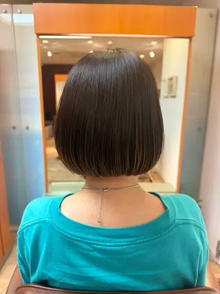ミディアム カラー L'arte所属・松並 直のヘアスタイル