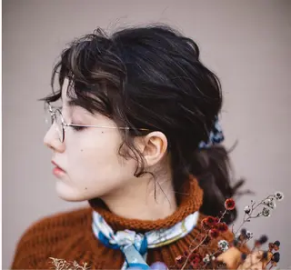 ヘアアレンジ [似合う小顔カット] 🪽MUNi恵比寿のヘアスタイル