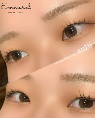 マツエク・マツパ まつげと眉毛の専門店 auliiのマツエク・マツパデザイン